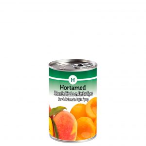 HORTAMED - MELOCOTON MITADES EN ALMIBAR LIGERO