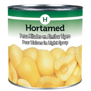 HORTAMED - PERAS MITADES EN ALMIBAR LIGERO