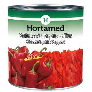 HORTAMED - PIMIENTOS DEL PIQUILLO EN TIRAS EXTRA