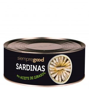 SIEMPREGOOD - SARDINAS EN ACEITE DE GIRASOL