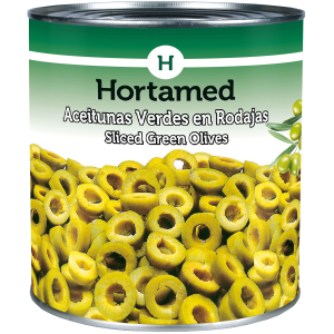 HORTAMED - ACEITUNAS VERDES EN RODAJAS A10