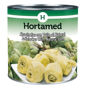 HORTAMED - ALCACHOFAS CON TALLO AL NATURAL