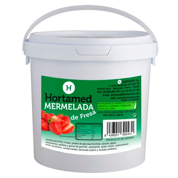 HORTAMED - MERMELADA DE FRESA