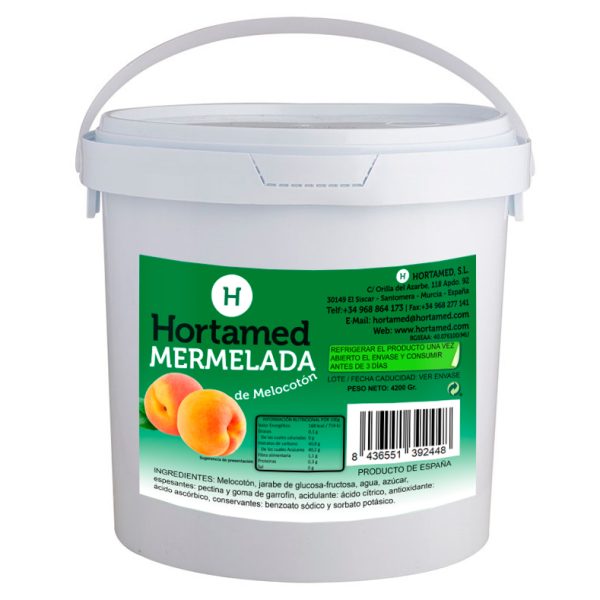 HORTAMED - MERMELADA DE MELOCOTON