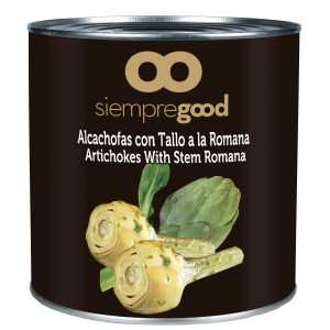SIEMPREGOOD - ALCACHOFAS CON TALLO A LA ROMANA
