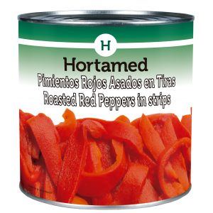 HORTAMED - PIMIENTOS ROJOS ASADOS EN TIRAS