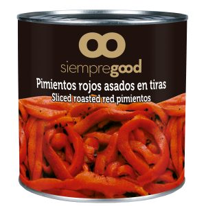 SIEMPREGOOD - PIMIENTOS ROJOS ASADOS EN TIRAS