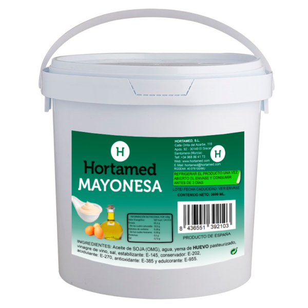 HORTAMED MAYONESA 3.6L 3600 ml